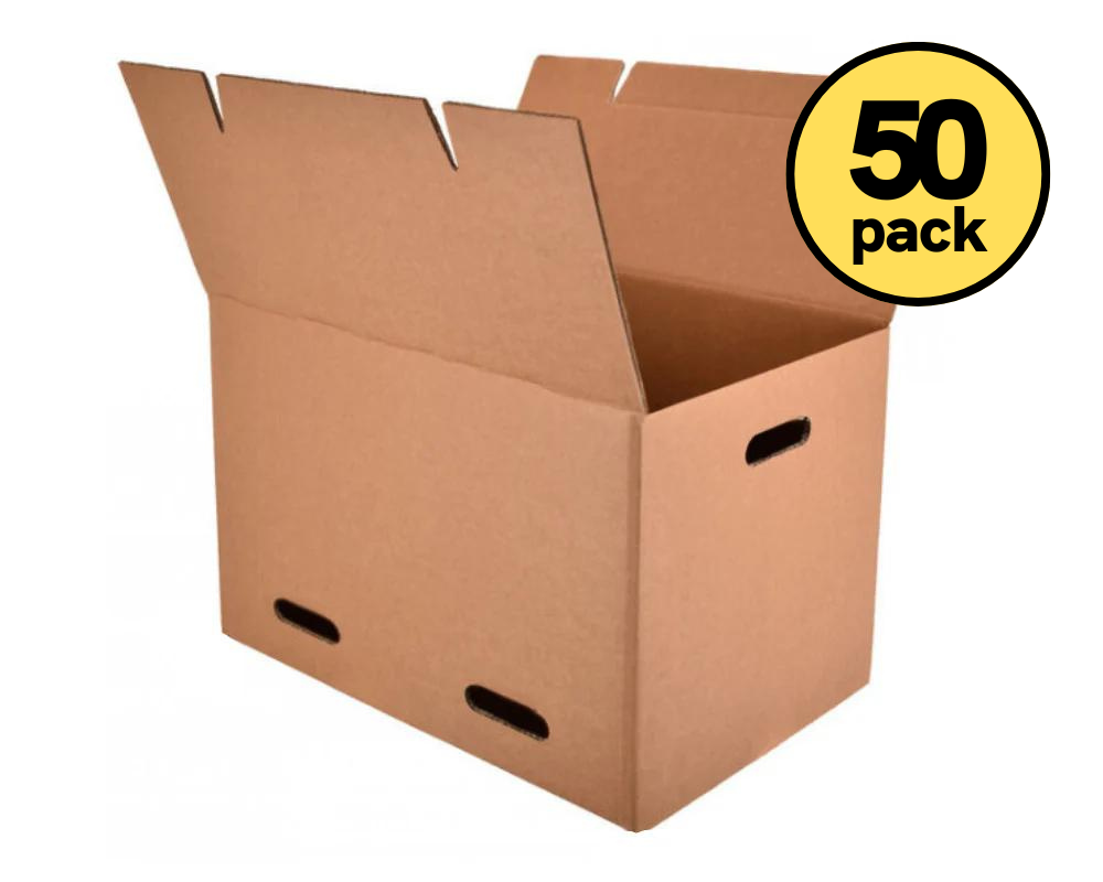 (50x) Flyttekasse - Stor - (H40*B40*L70 cm)