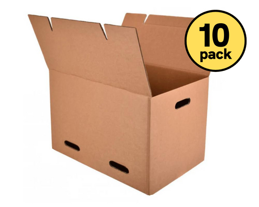 (10x) Flyttekasse - Stor - (H40*B40*L70 cm)